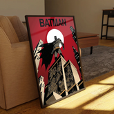 Super Hero Batman Canvas Frames Wall Art